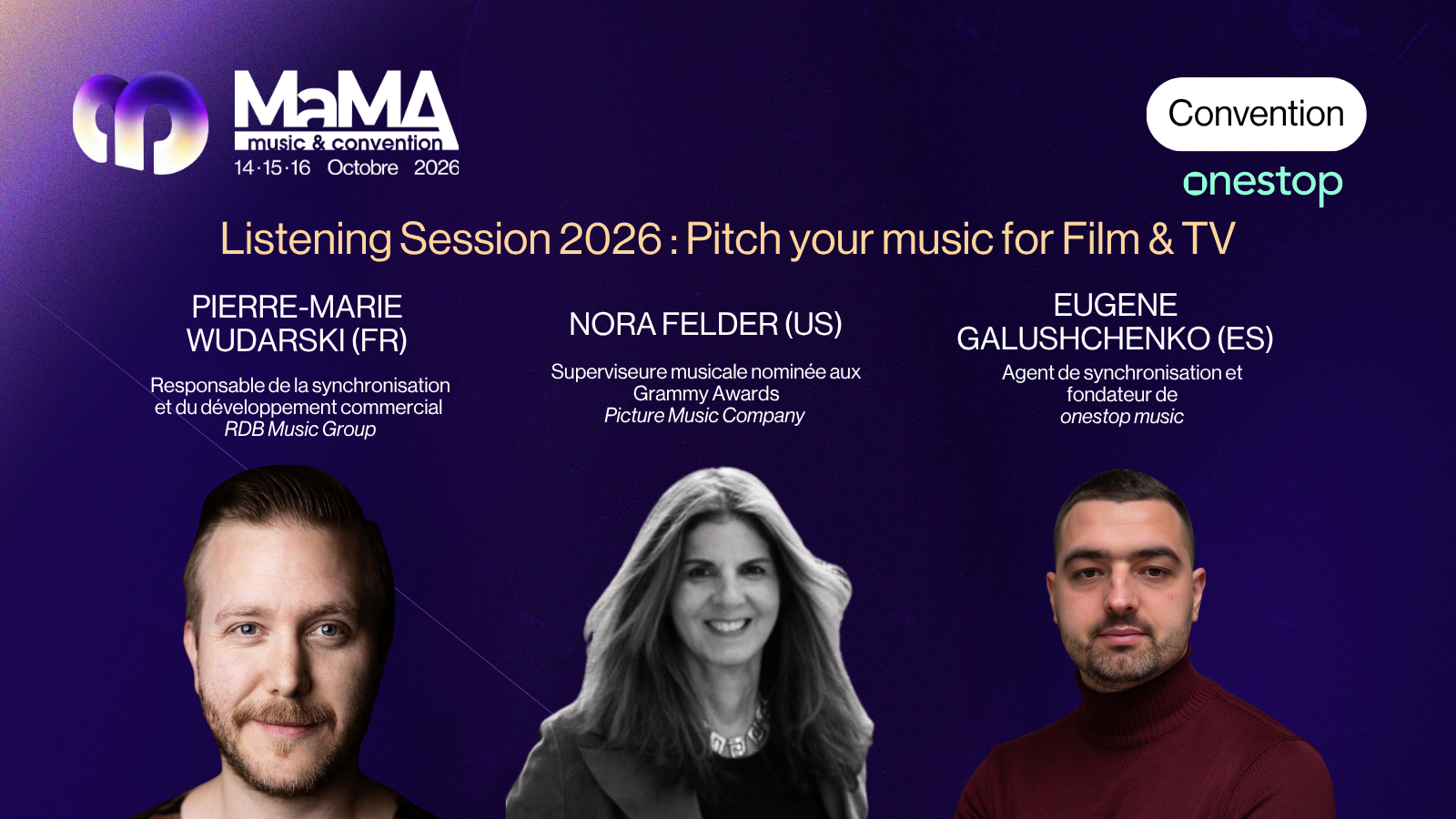 LISTENING SESSION 2026 : Faites écouter vos morceaux à des professionnels de la synchronisation